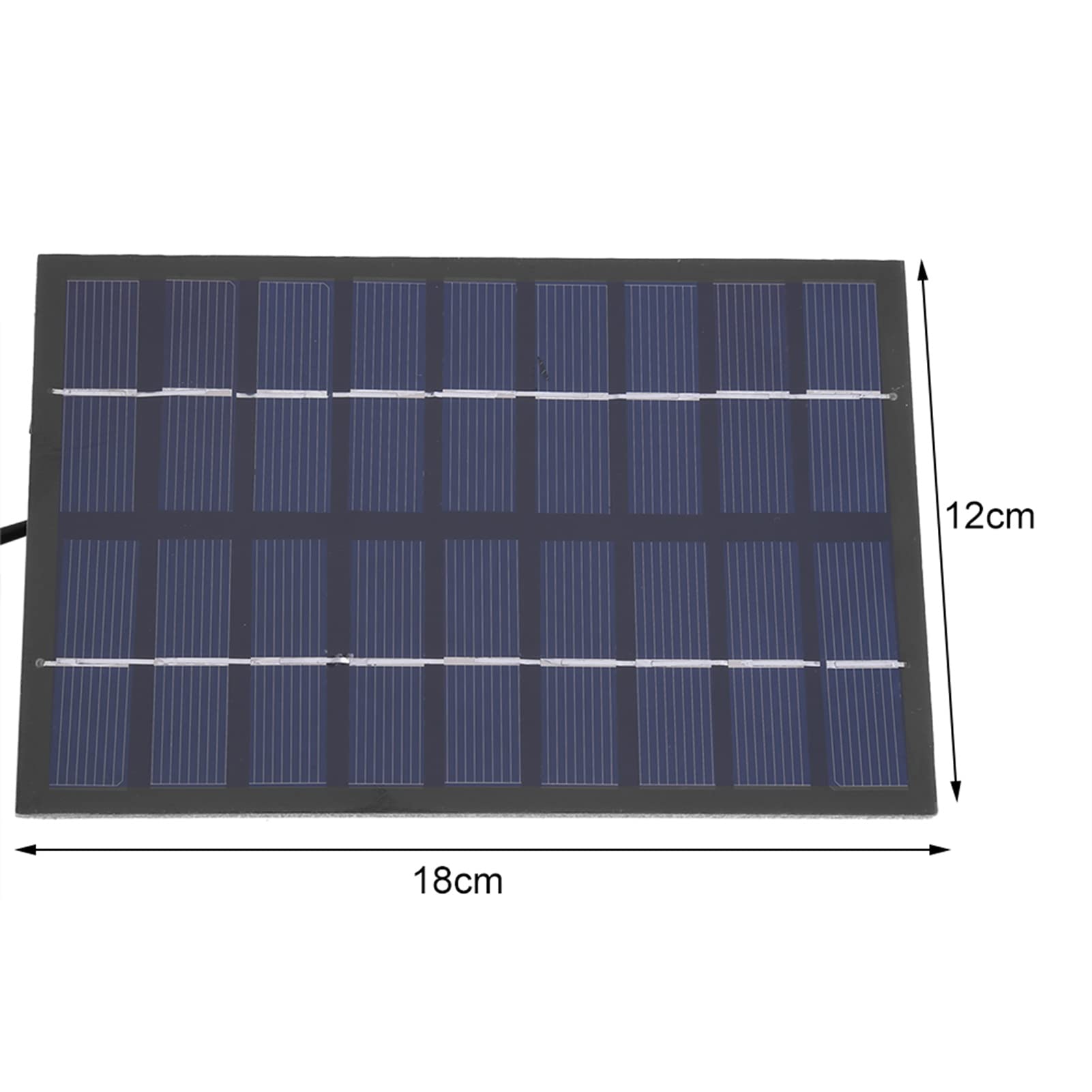 Haofy Solar Submersible Fountain Pump with Solar Panel - DC Brushless Pond Pump for Garden, Pool, Aquarium, Fish Tank & Bird Bath | Outdoor Water Feature for Patio, Yard & Landscape Decoration