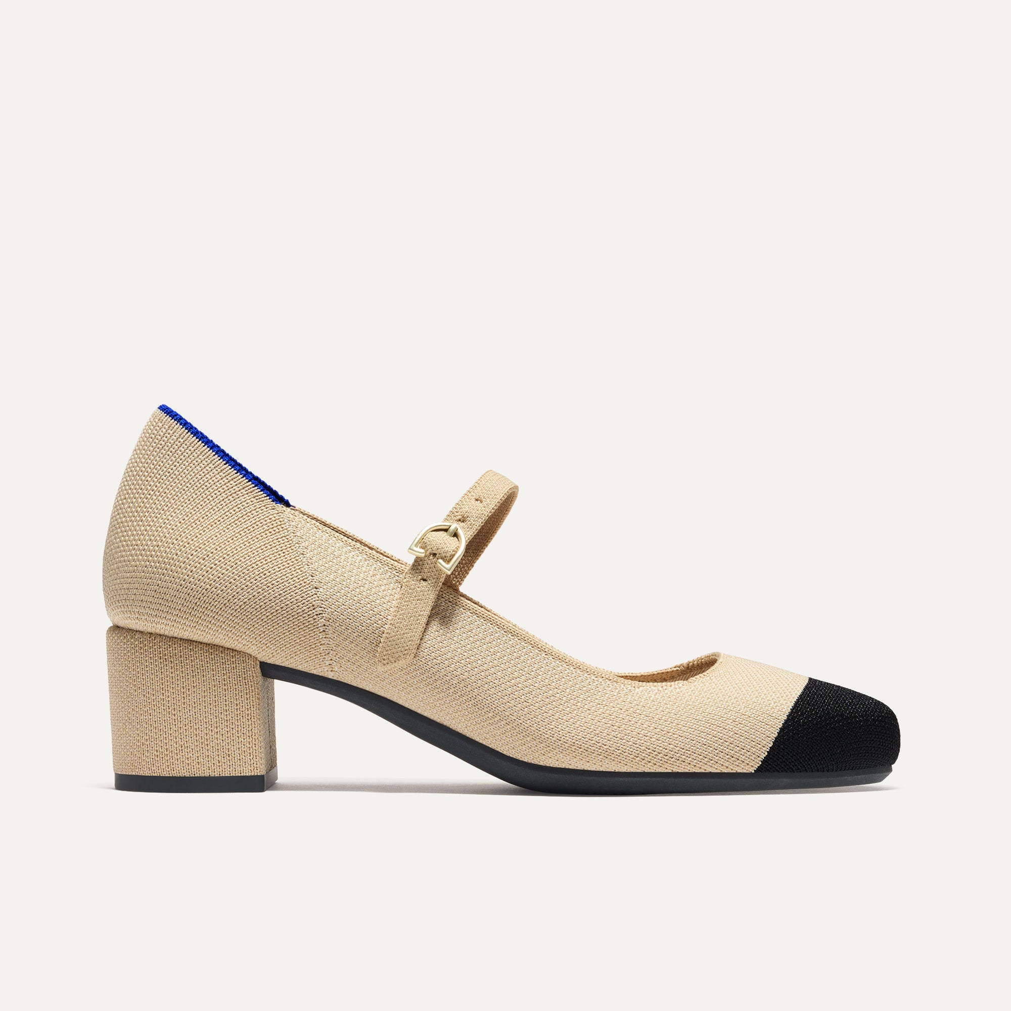 Elegant Cream Mary Jane Heels with Captoe - Perfect for Weddings, Parties & Vintage Style Outfits