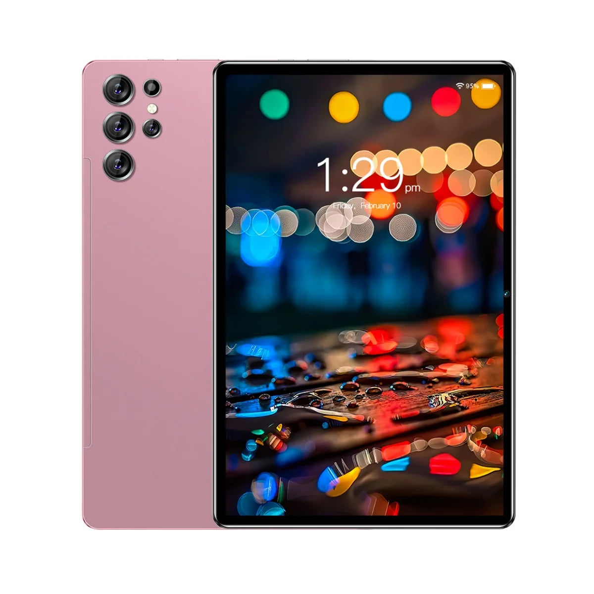 Android 13 Tablet PC - 10.1 Inch HD Touchscreen, 4GB RAM 64GB Storage, Dual Camera, WiFi Bluetooth - Perfect for Work, Study, and Entertainment