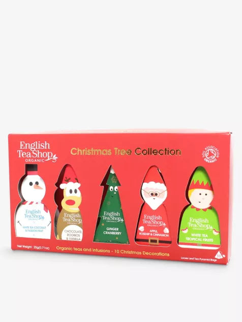 English Tea Shop Christmas 2023 Holiday Tea Gift Set - Festive Christmas Tree Collection | Perfect for Holiday Gifts, Office Parties & Cozy Winter Evenings
