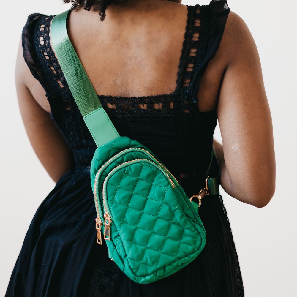 Pinelope Puffer Sling Bag for Women - Stylish Crossbody Shoulder Bag with Adjustable Strap, Water-Resistant & Lightweight - Perfect for Travel, Shopping, and Everyday Use