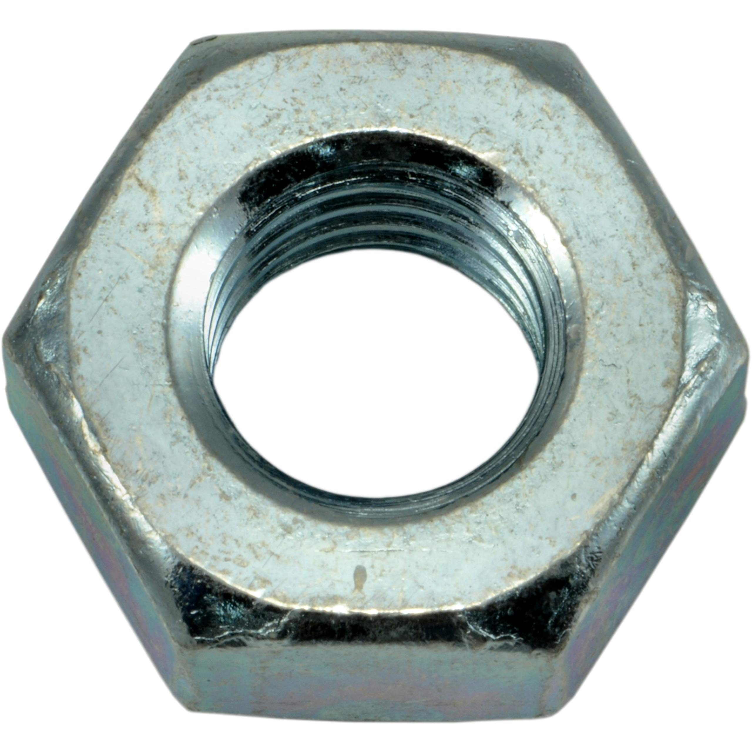10mm-1.50 Left Hand Nuts (Pack of 10) - Reverse Thread Nuts for Automotive, Machinery & DIY Projects - Durable Steel Construction
