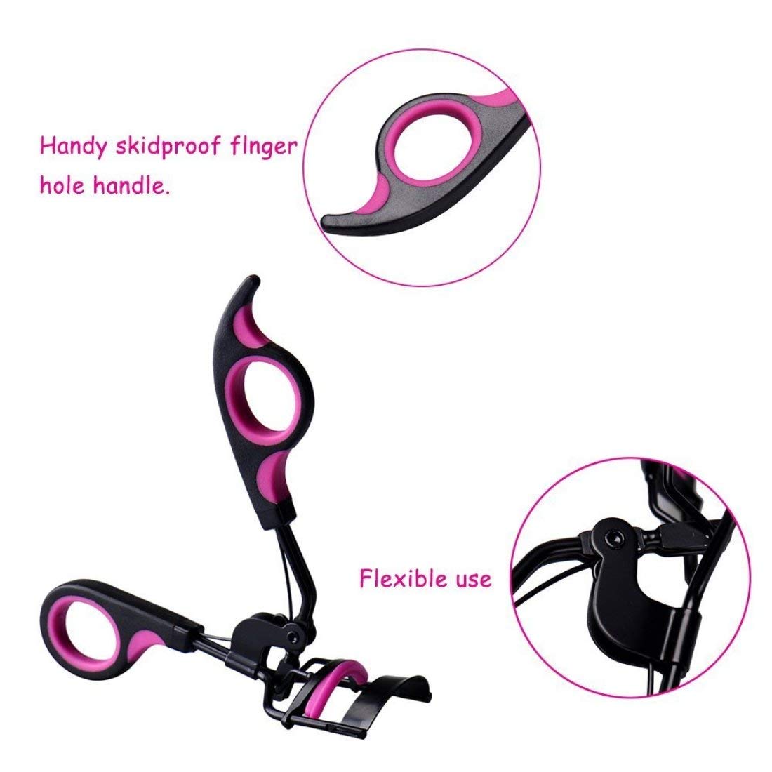 AlexVyan Professional Eyelash Curler - Premium Lash Curling Tool for Women, Girls & Ladies | Perfect for Makeup, Cosmetics & Enhancing Natural Lashes | Great for Daily Use, Special Occasions & Professional Makeup Artists