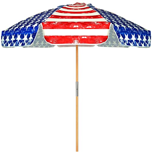 Red Blue American flag