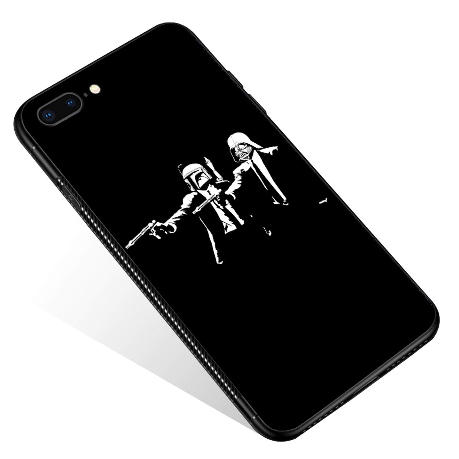 Goodsprout iPhone 8 Case, iPhone 7 Case, iPhone SE 2020 Case - Black Suit Pattern Design, Shockproof & Anti-Scratch Protective Cover for Apple iPhone 7/8/SE2 - Perfect for Women, Girls & Boys - Great for Work, School & Everyday Use