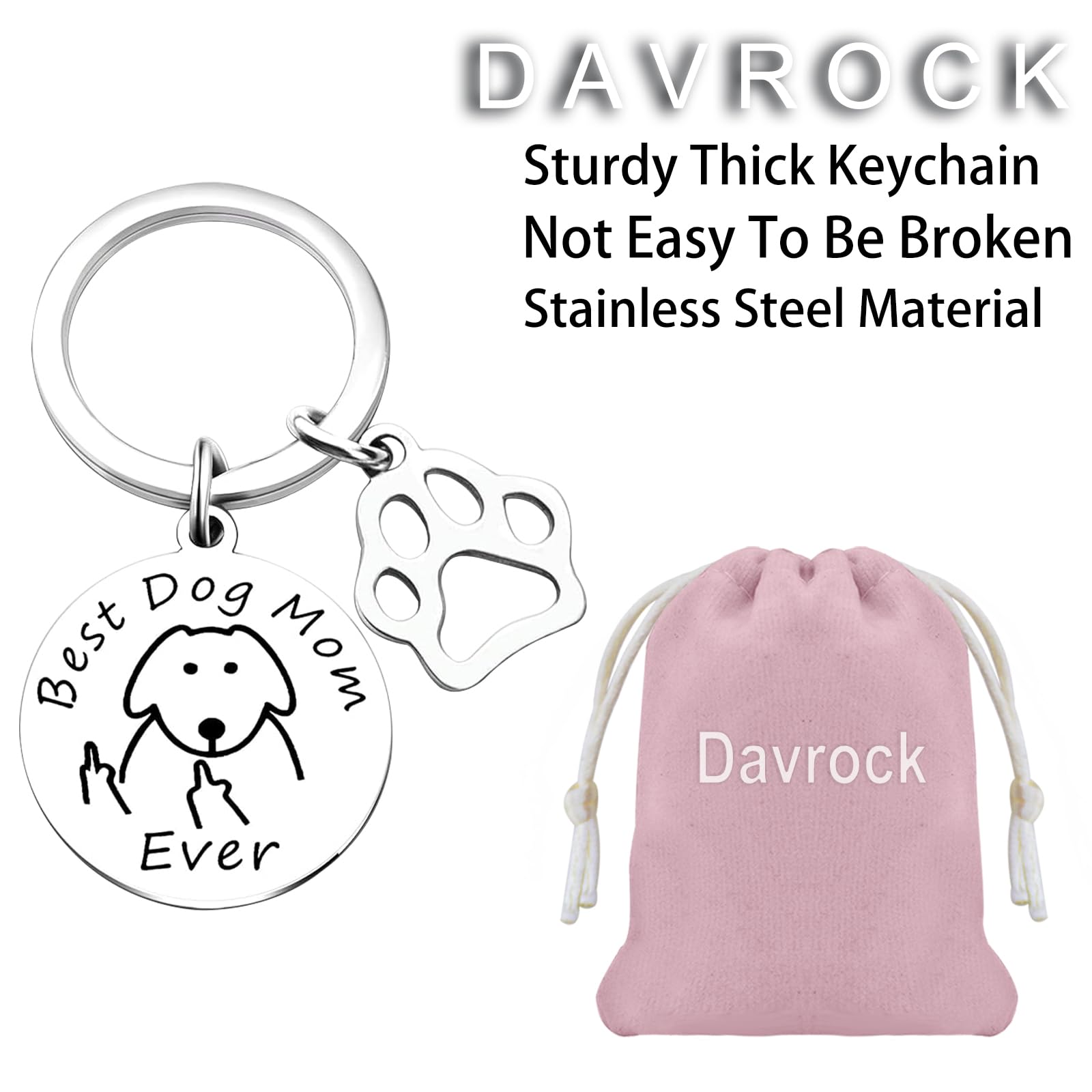 Personalized Dog Mom & Cat Mom Gifts - Engraved Pet Lover Presents for Women, New Puppy Owners & Fur Baby Mamas - Perfect for Birthdays, Mother's Day & Pet Adoption Celebrations