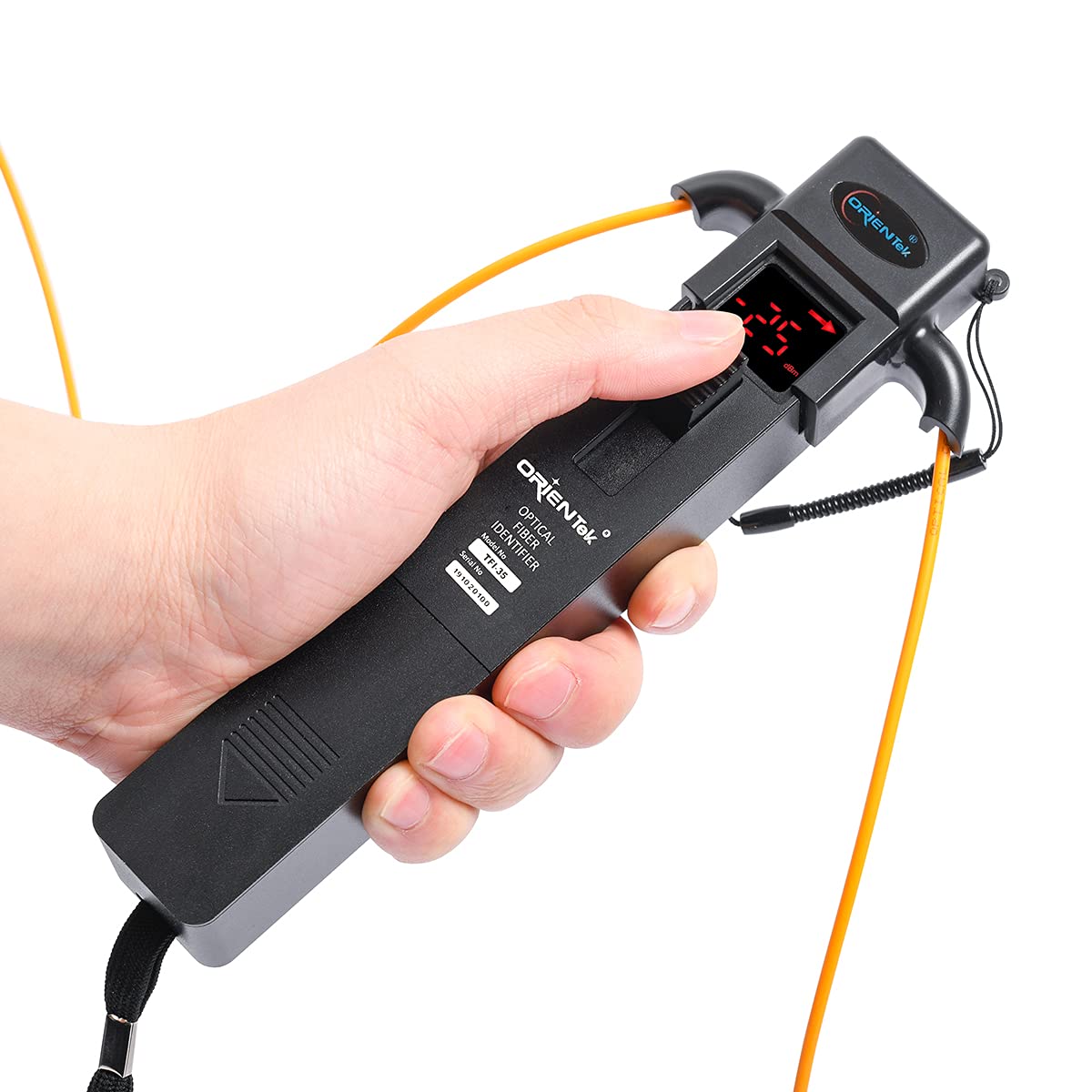 ORIENTEK TFI-35 Optical Fiber Identifier - Live Fiber Detector 800nm-1700nm for Telecom, Network Testing & Fiber Optic Maintenance | Ideal for Technicians & Engineers