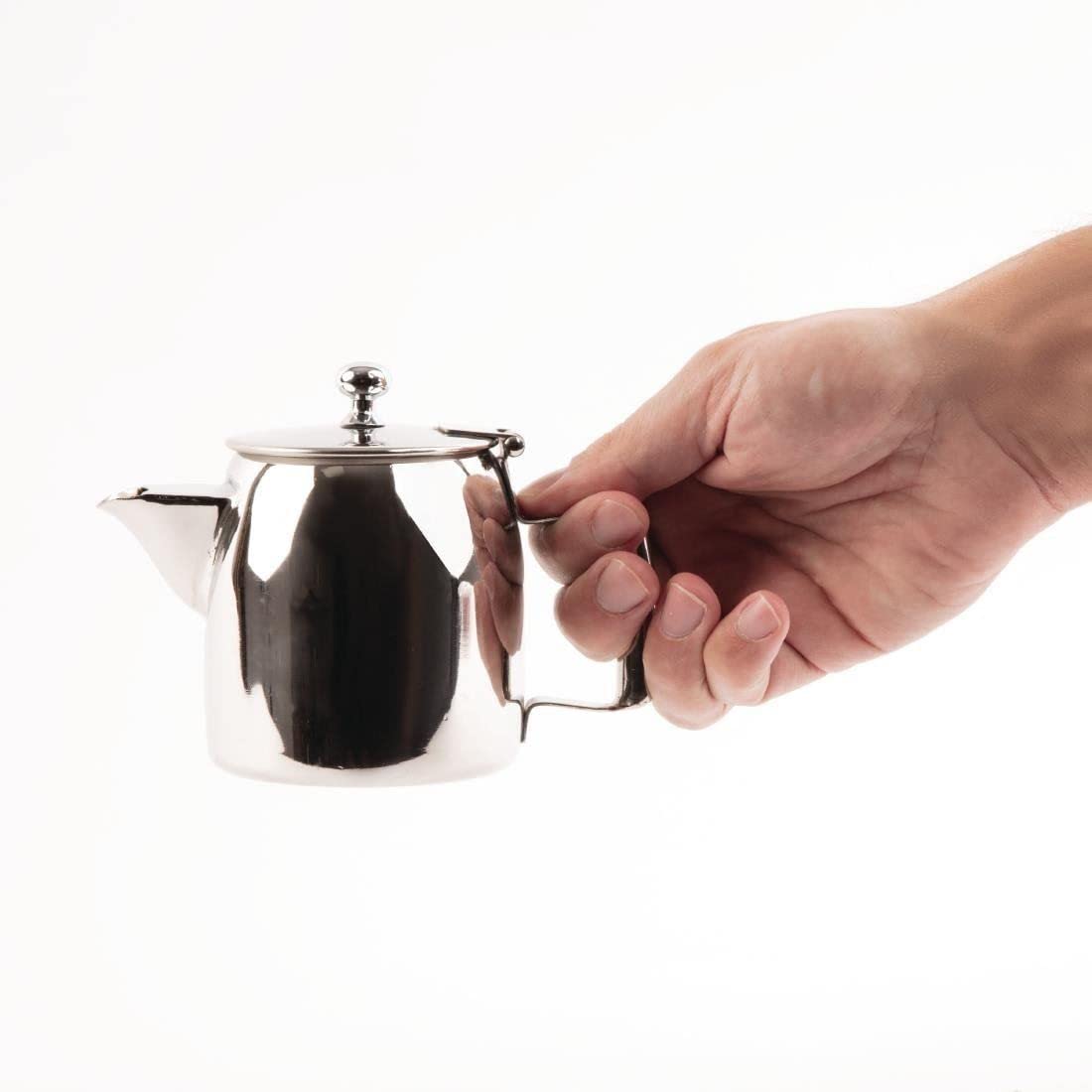 Olympus Cosmos 12Oz Stainless Steel Tea Pot with Infuser - Innovative Design for Loose Leaf Tea | Perfect for Home, Office, and Gift Giving
