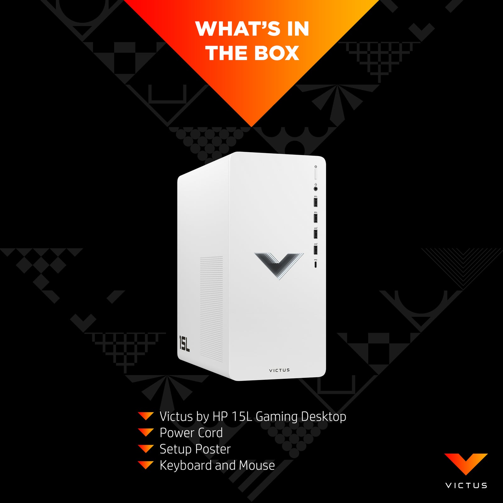 Victus by HP 15L Gaming Desktop TG02-0055t - Intel Core i5, 16GB RAM, 512GB SSD, Intel Arc A380 - Windows 11 Home - Powerful Gaming PC for Esports & Streaming