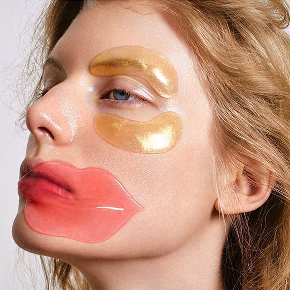 KBZONE 20 Pcs Hydrating Lip Mask - Overnight Lip Sleep Mask for Dry Lips, Reduces Lip Lines & Restores Moisture | Nourishing Gel Lip Treatment for Plumping & Softening | Perfect for Nighttime Lip Care & Daily Hydration