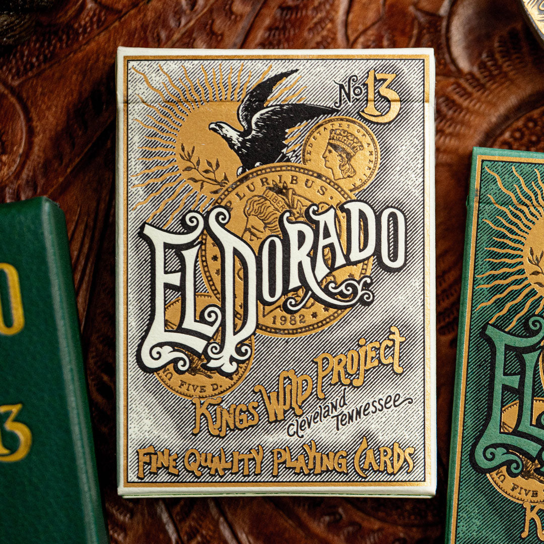 El Dorado Gilded Edition Luxury Playing Cards - Premium Gold Foil Deck for Poker, Magic Tricks & Collectors | Perfect for Game Nights, Gifts & Cardistry