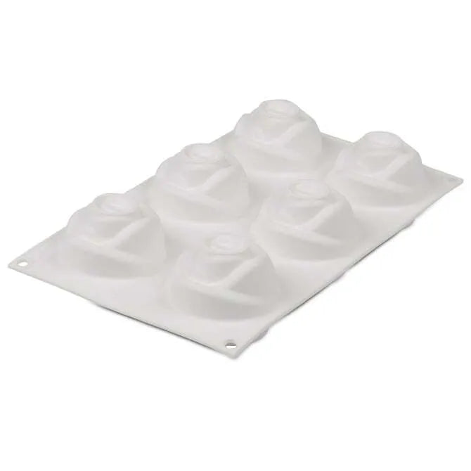 Rosa 145 Silicone Mold Set - 6 Different Shapes for Baking, DIY Crafts, and Resin Art | Perfect for Cupcakes, Candles, and Soap Making