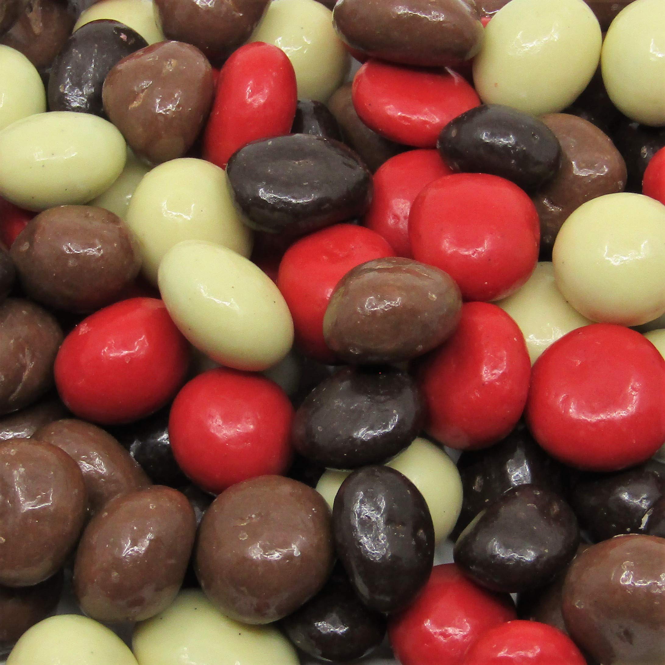 Premium Chocolate Covered Cherries Bulk 10 lbs - Gourmet Mix of Milk, Dark & White Chocolate Dried Cherries | Kosher Dairy Certified | Perfect for Gift Baskets, Dessert Toppings & Party Snacks