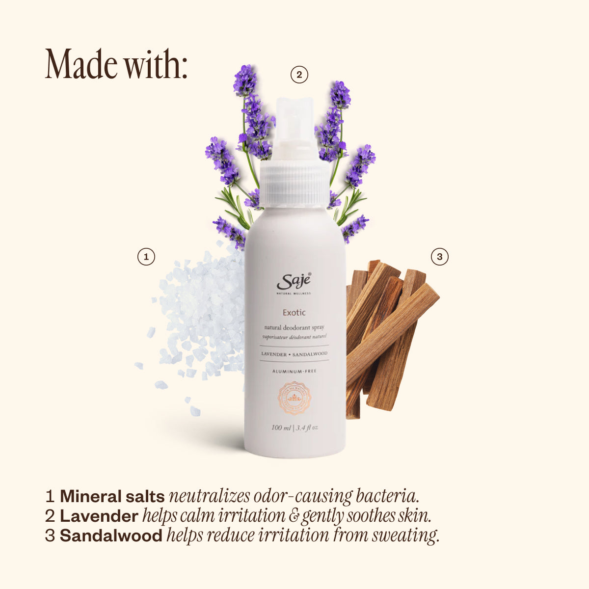 Natural Deodorant Duo - Organic & Aluminum-Free Deodorant Set for Women & Men - Fresh & Long-Lasting Protection - Perfect for Gym, Work & Daily Use