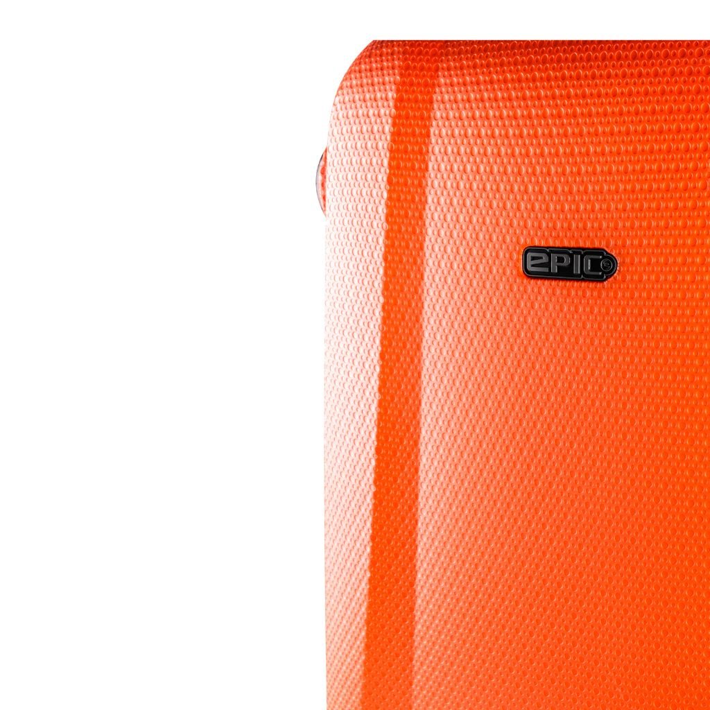 Epic GTO 5.0 29-Inch Large Expandable Suitcase with Wheels - Neon Orange | Lightweight Durable Luggage for Travel, Business Trips & Vacations