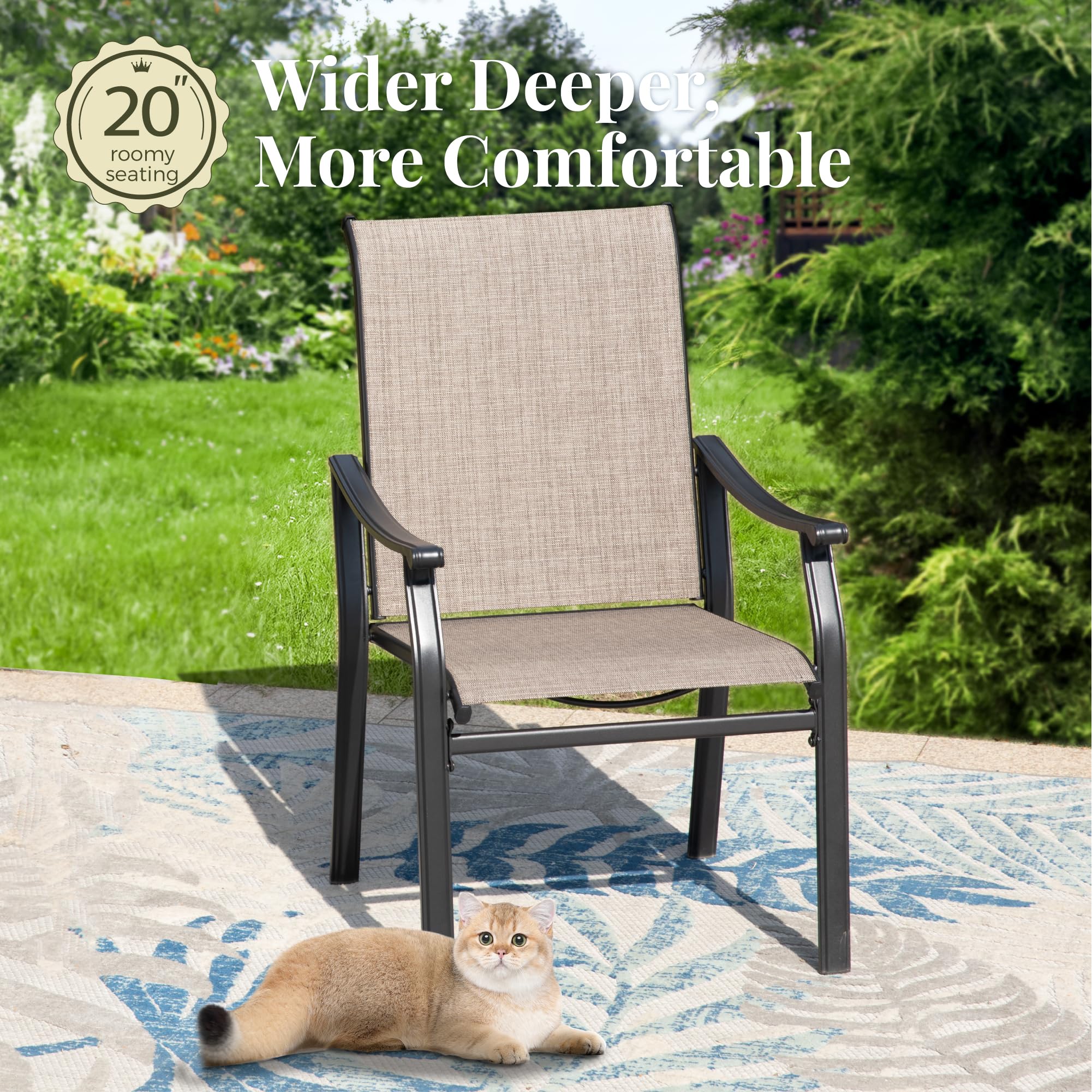 7-Piece Outdoor Patio Dining Set - 6-Person 64