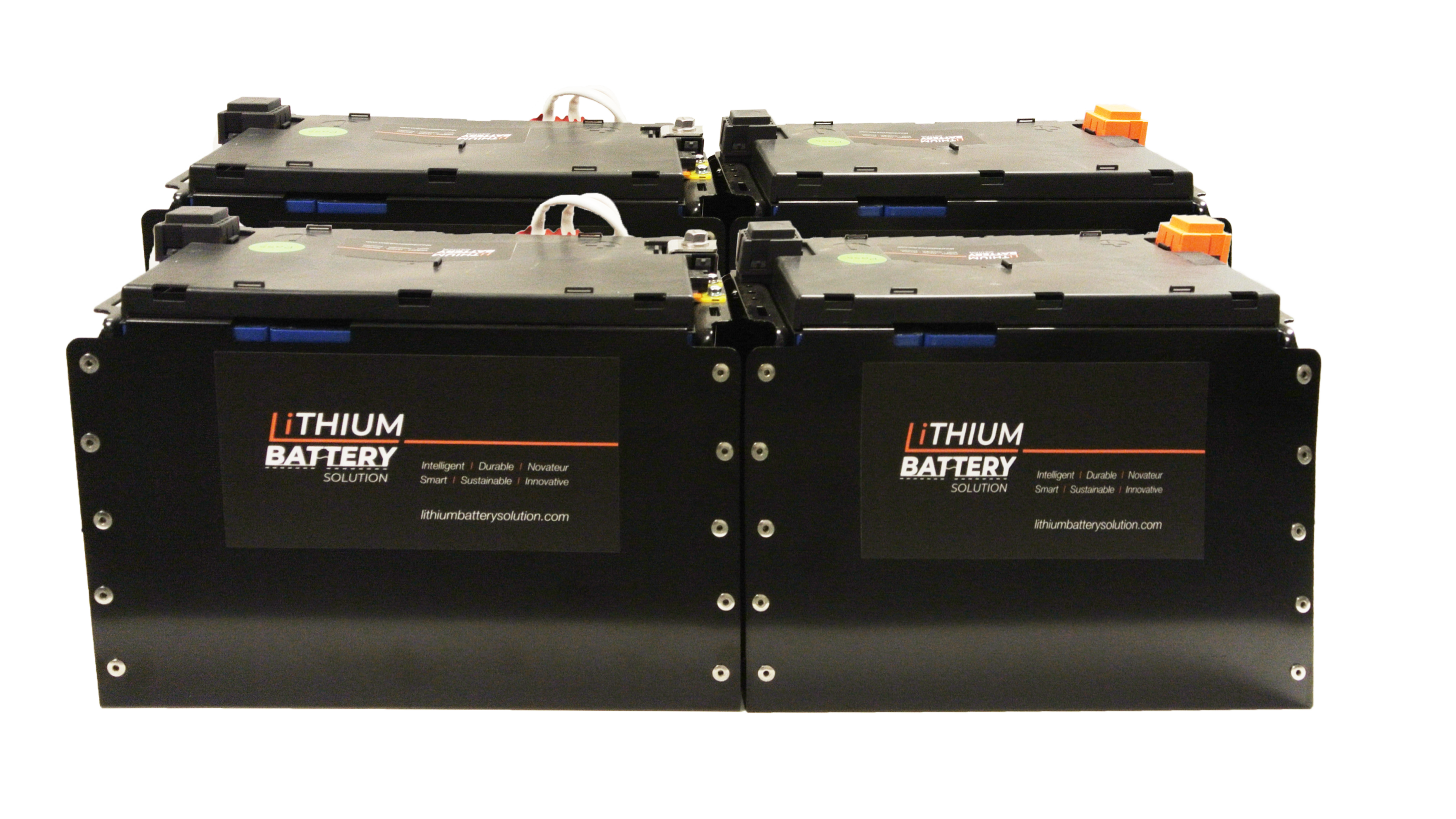 4X LBS 271 LiFePO4 Lithium Battery Pack with External BMS - High Performance Commercial & Industrial Lithium Ion Battery Solution for Solar Energy Storage, Marine Applications, and Off-Grid Power Systems