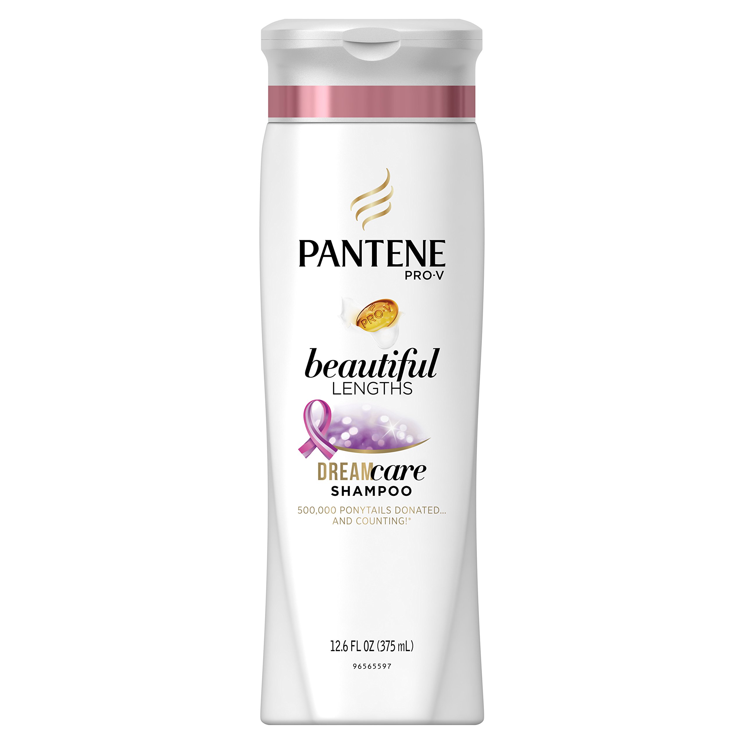 Pantene Pro-V Beautiful Lengths Shampoo for Long Hair - 12.6 fl oz Sulfate-Free Formula with Biotin - Strengthens & Repairs Damaged Hair - Perfect for Daily Hair Care Routine at Home or Salon