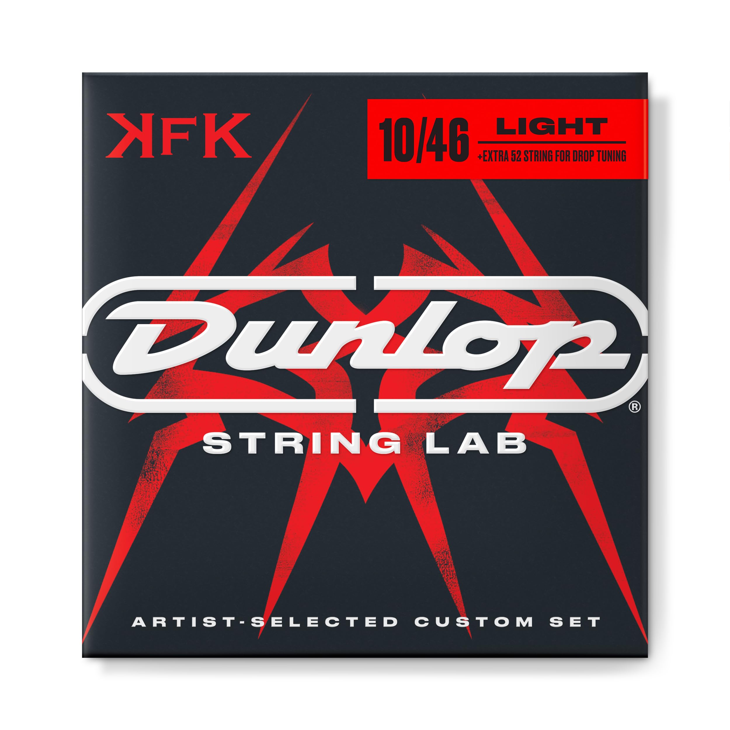Dunlop KKN1052 Kerry King Signature Electric Guitar Strings - Medium Gauge .010–.052 (7 Strings/Set) | Perfect for Metal & Hard Rock Performances