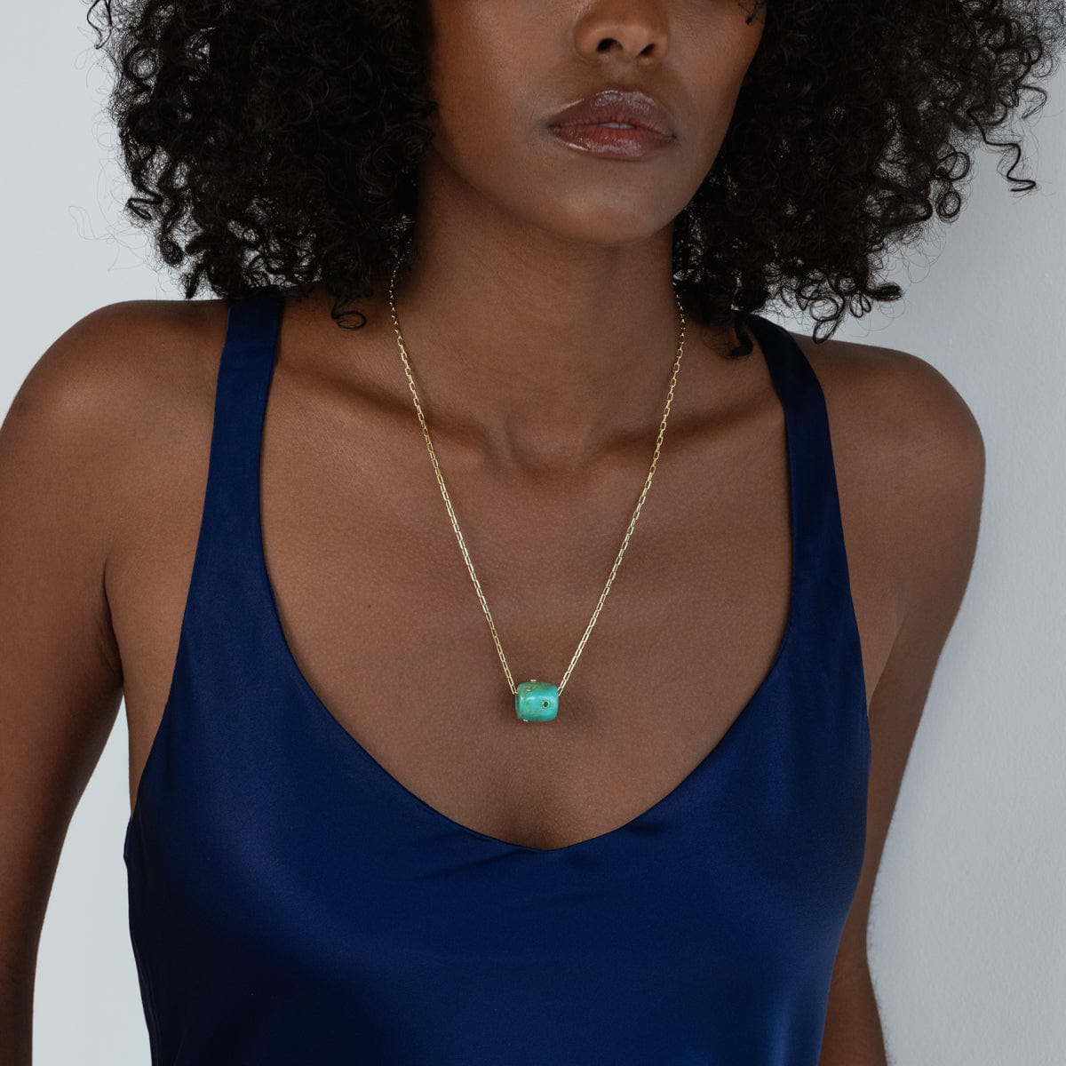 Turquoise Orbit Pendant Necklace - Handmade Boho Jewelry for Women - Perfect for Everyday Wear & Special Occasions