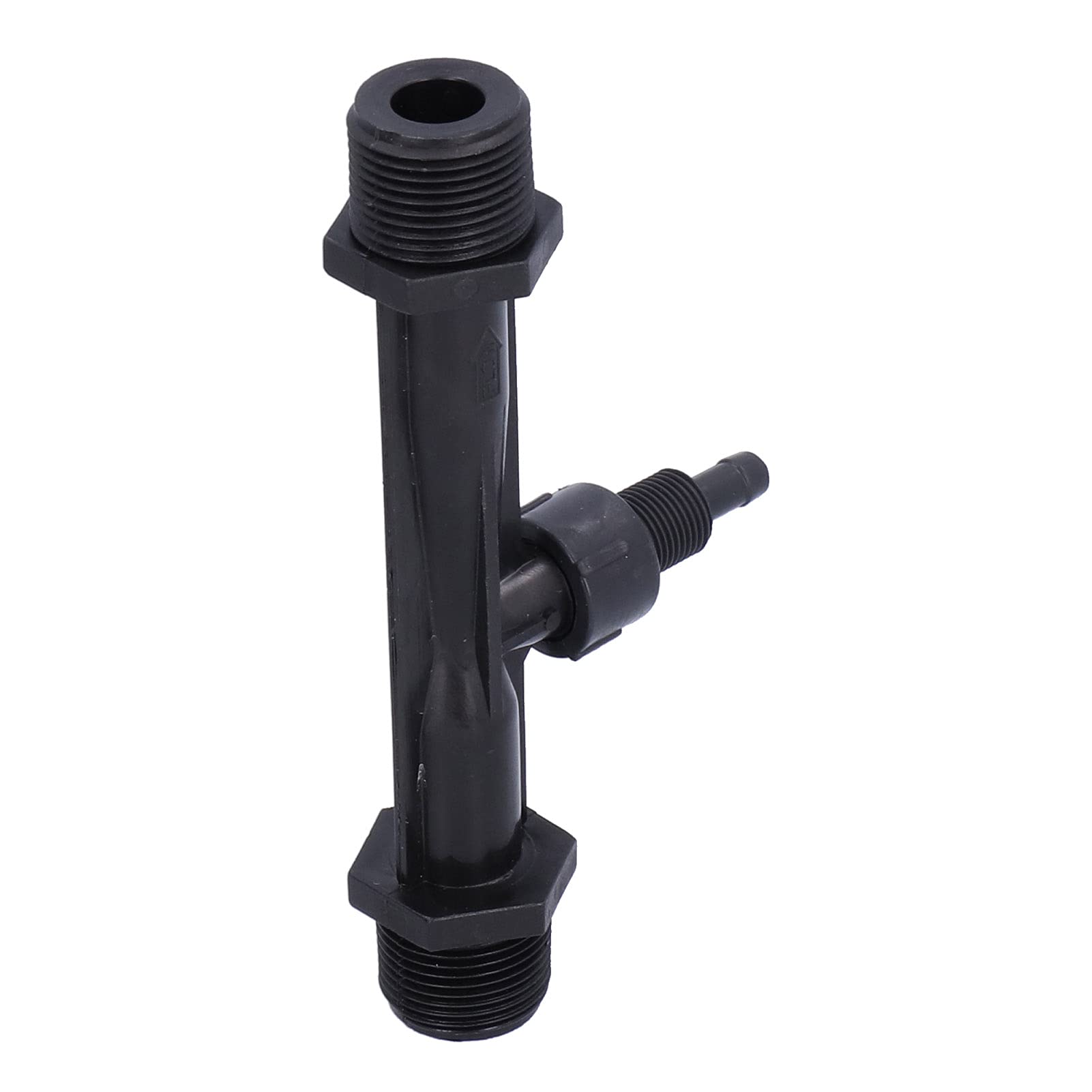 Durable G3/4 0-2.5m Venturi Irrigation Injector - PVDF Fertilizer Mixer Tube for Agriculture | Easy Installation & Corrosion Resistant | Perfect for Greenhouse, Hydroponics & Farm Irrigation Systems