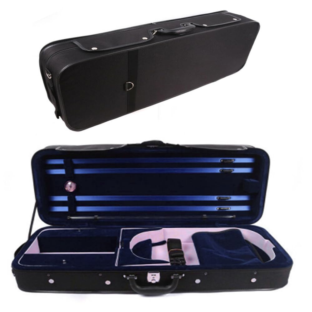 16 Inch Soft Viola Case - Adjustable for 15 to 16.5 Inch Violas | Lightweight & Durable Cloth with Thick Padding | Perfect for School, Practice & Travel