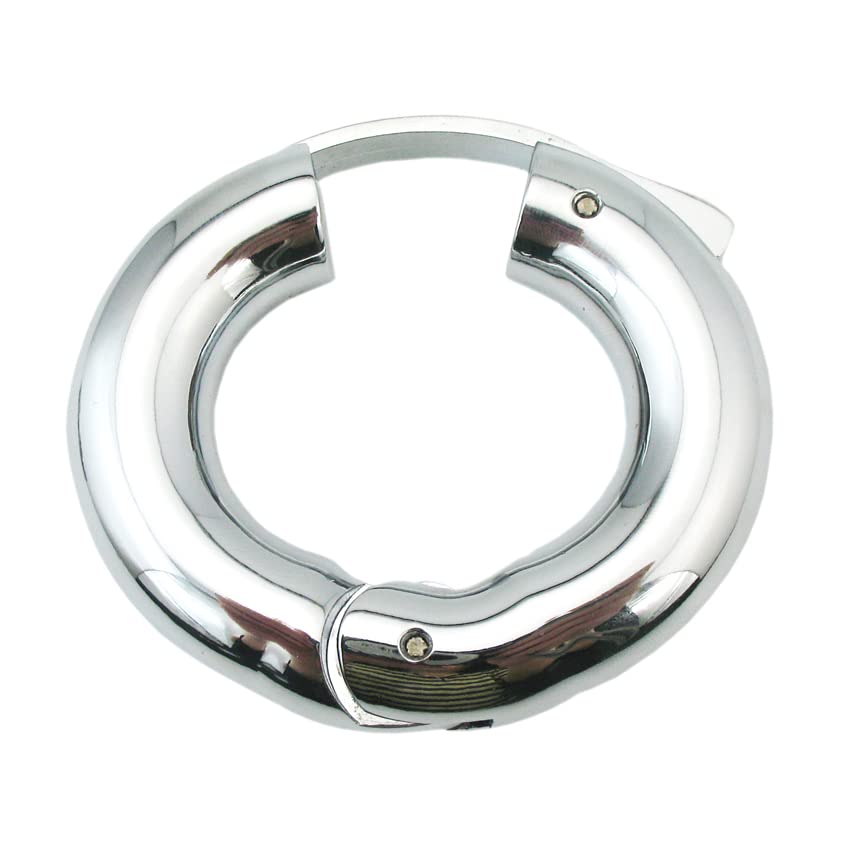 Adjustable Metal Ball Stretcher Penis Ring - Comfortable Male Enhancement Sex Toy for Men (Small Size) - Perfect for BDSM, Intimate Play & Sensual Exploration