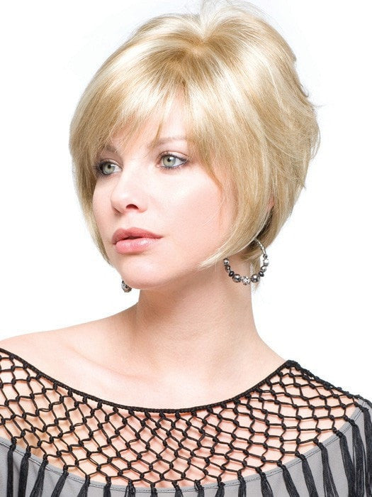Emily Synthetic Wig with Mono Top - Soft & Natural Looking Hair for Women | Perfect for Cosplay, Costume Parties & Everyday Wear