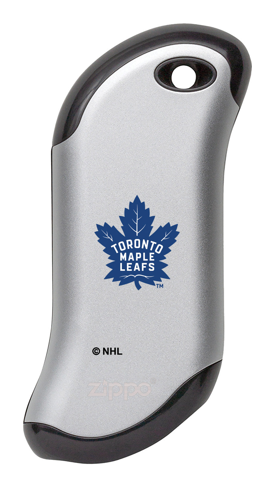 NHL Toronto Maple Leafs Team Logo Rechargeable Hand Warmer - HeatBank® 9s Portable Battery-Powered Hand Warmer for Winter Sports, Camping & Outdoor Activities
