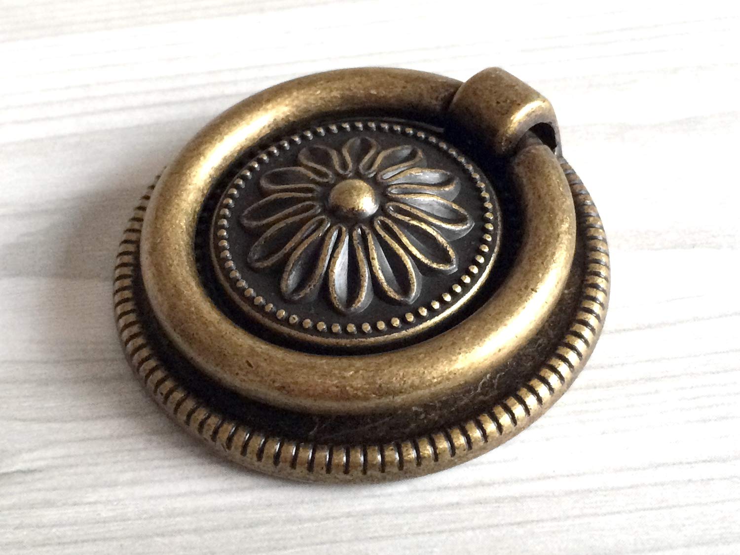 Antique Bronze Drawer Pull Knob - 2.1