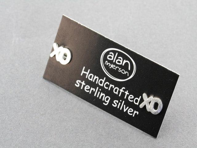 Hugs and Kisses XO Stud Earrings - Sterling Silver Hug & Kiss Jewelry for Women, Perfect Gift for Valentine's Day, Anniversary & Romantic Occasions