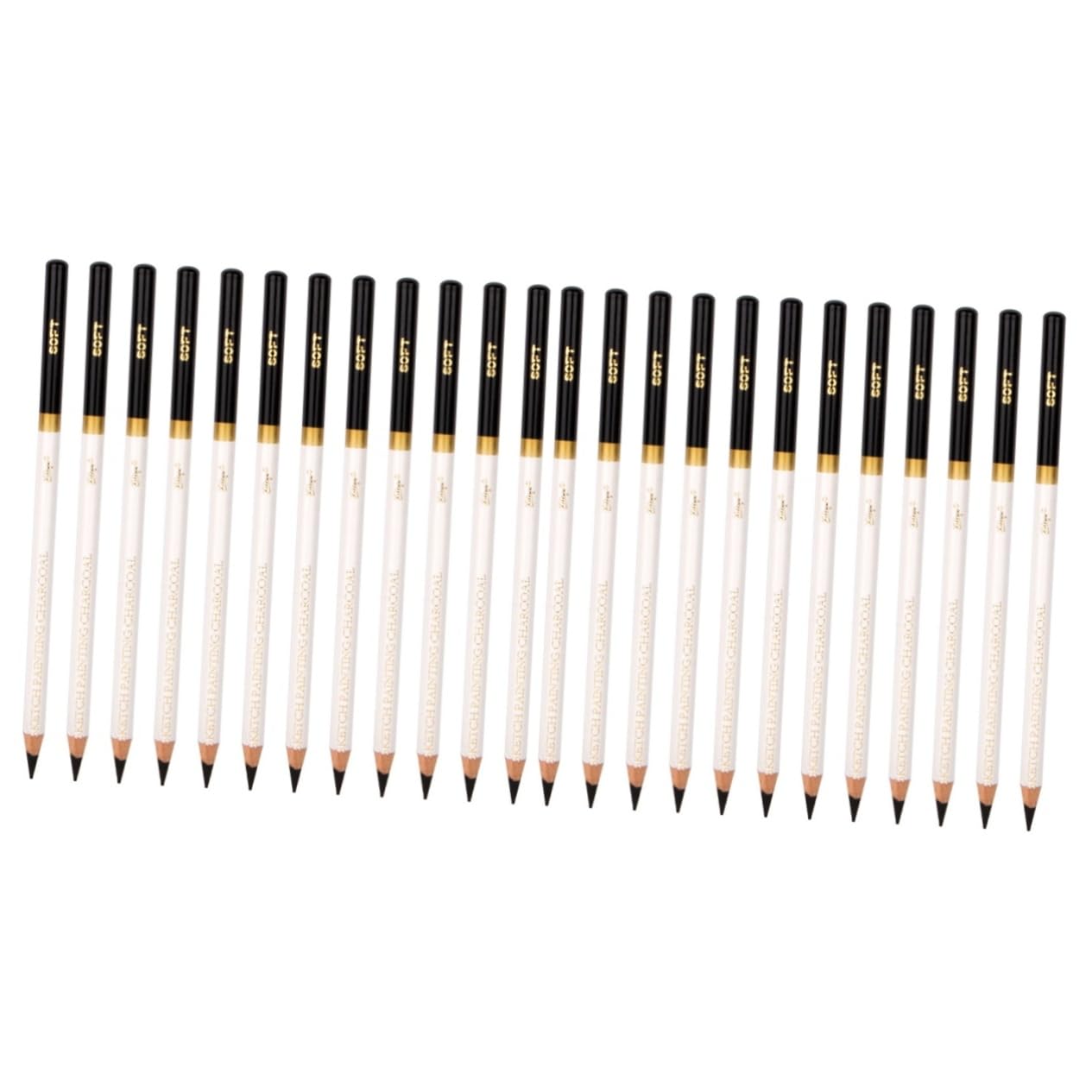 TEHAUX 24-Piece Professional Sketch Pencils Set - Vibrant Colored Pencils for Artists & Students - Perfect for Drawing, Sketching, Coloring Books & Art Projects