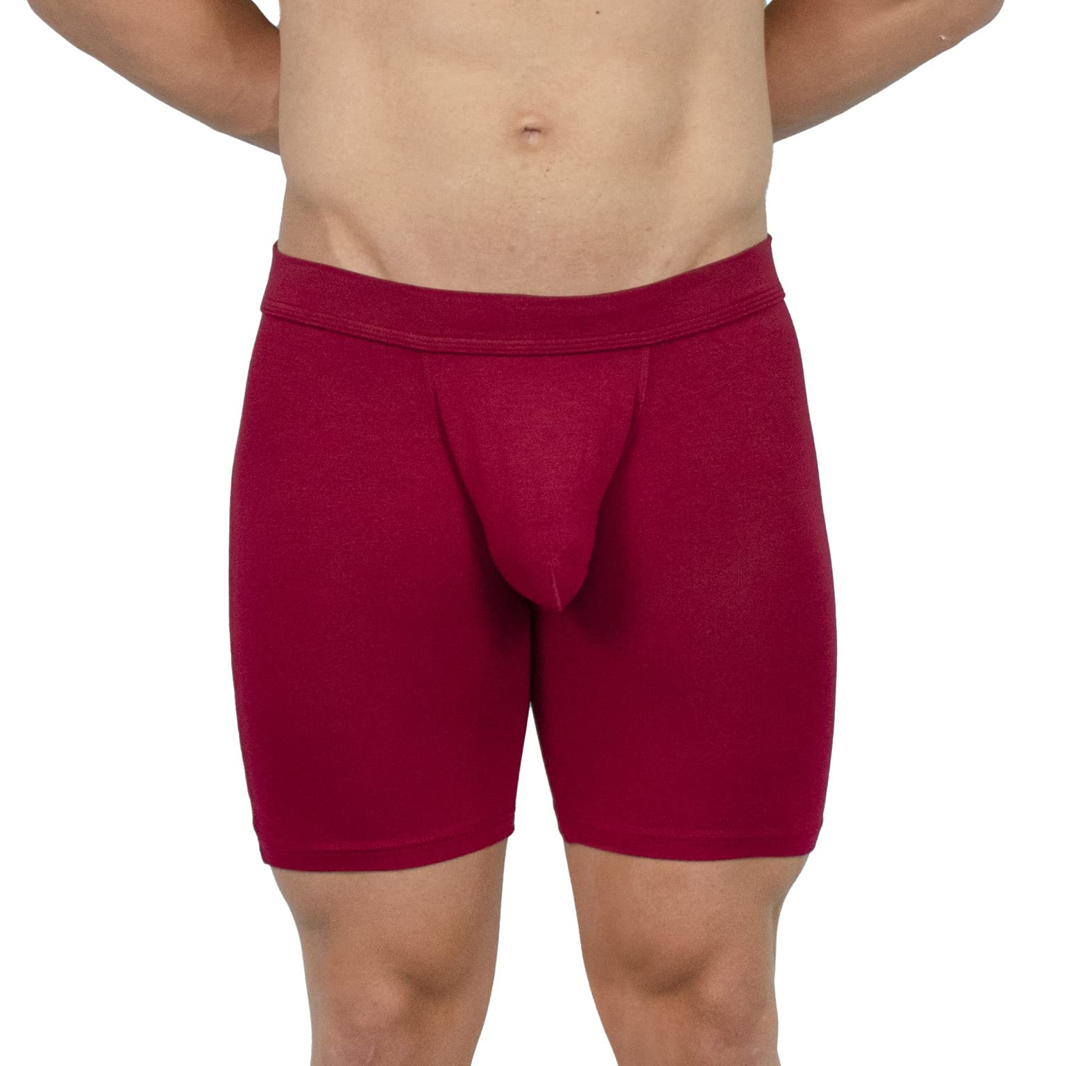 Obviously EliteMan - 6 Inch Boxer Briefs for Men - Soft Breathable Underwear with Comfort Waistband - Perfect for Workout, Running & Everyday Wear
