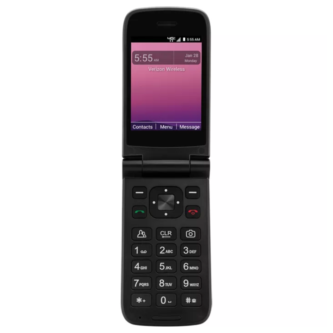 Unlocked Journey V 4G LTE Basic Flip Phone 2.8