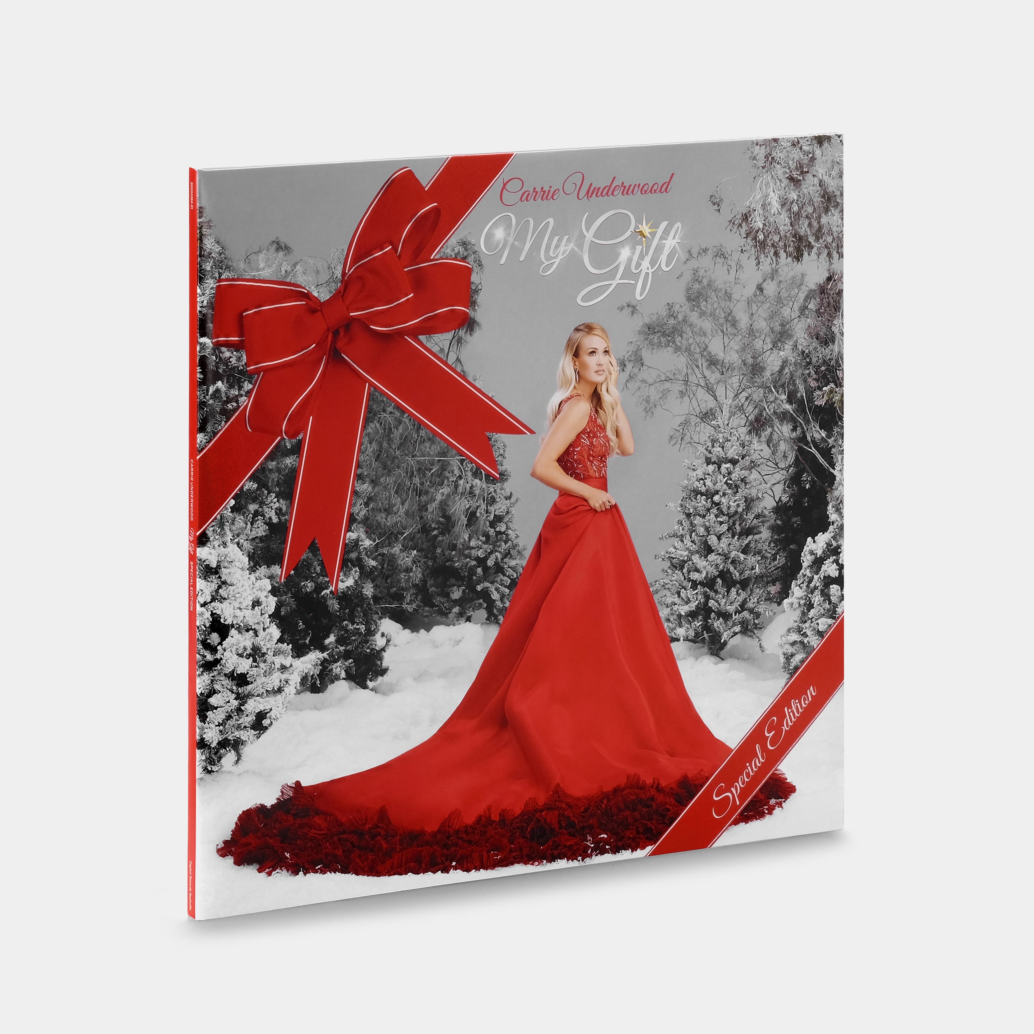 Carrie Underwood My Gift 2xLP Crystal Clear Vinyl Record - Limited Edition Double LP for Music Collectors & Holiday Gift Giving