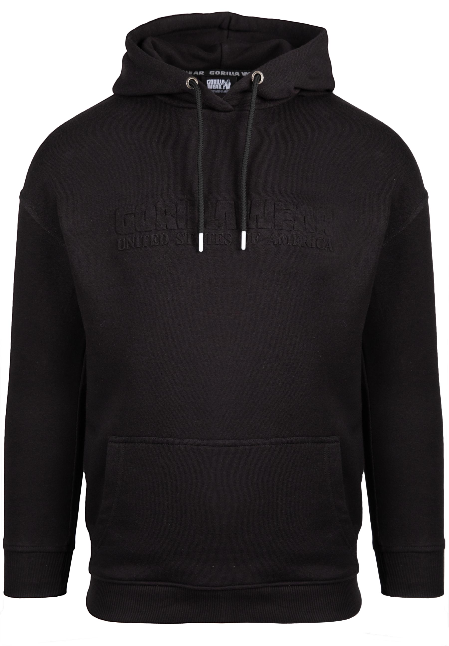 Crowley Women's Oversized Hoodie Sweatshirt - Black - Soft Fleece Pullover for Casual Wear, Lounge & Street Style