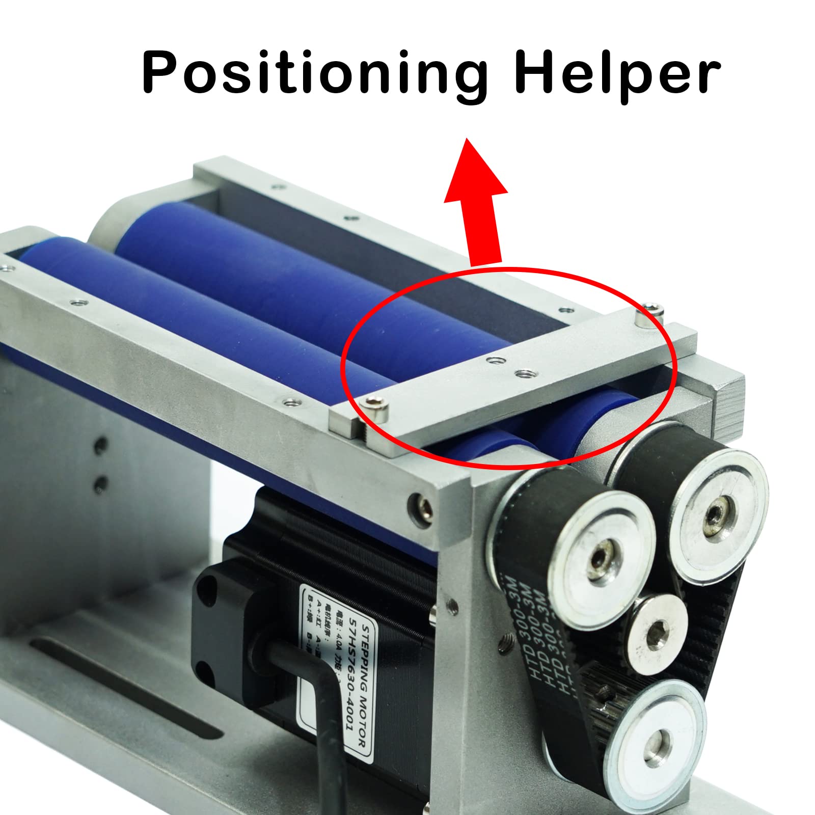 ComMarker Rotary Roller Attachment for Laser Engraver - 6.3