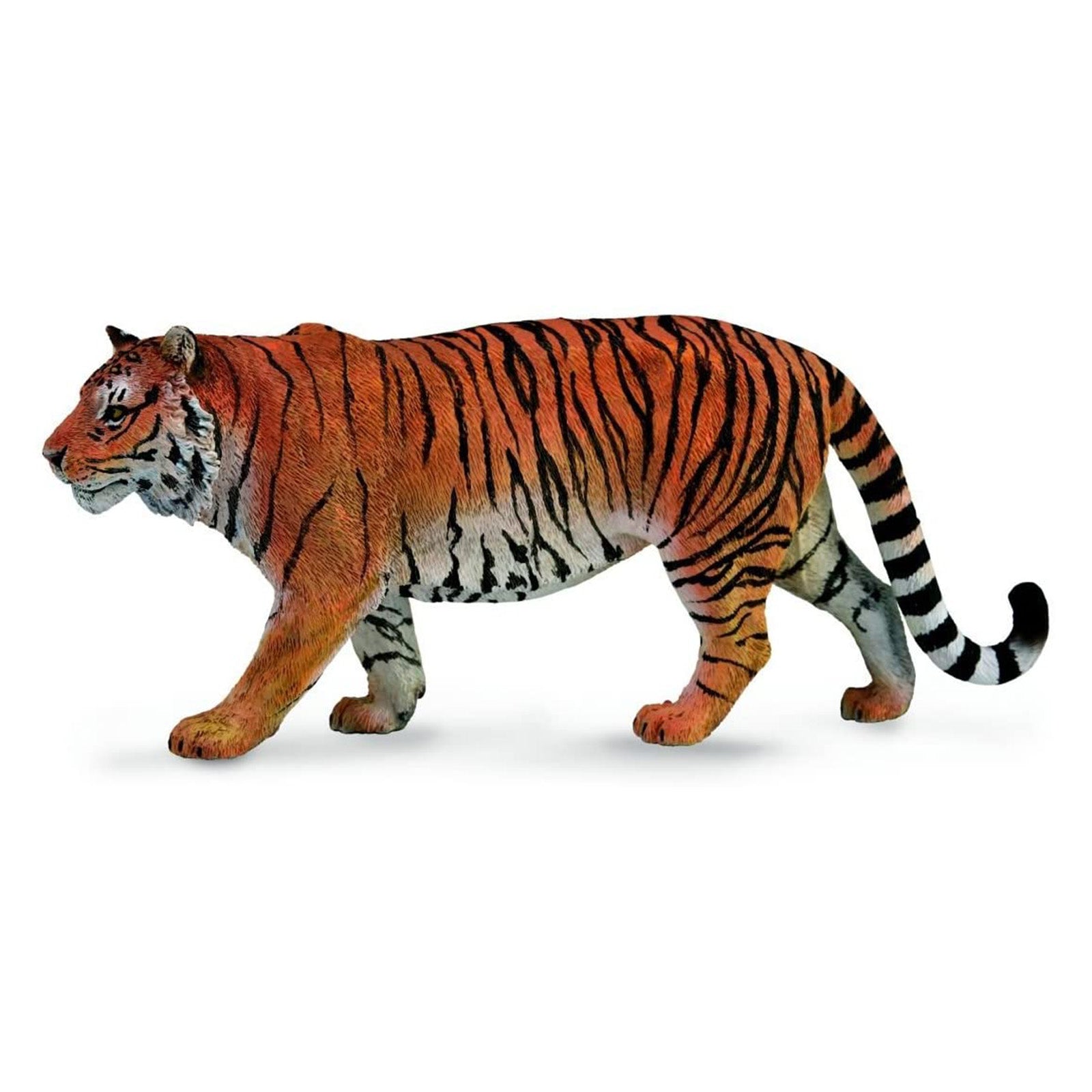 CollectA Siberian Tiger Animal Figure 88789 - Realistic White Tiger Toy for Kids, Educational Wildlife Model - Perfect for Playtime, School Projects & Animal Collections