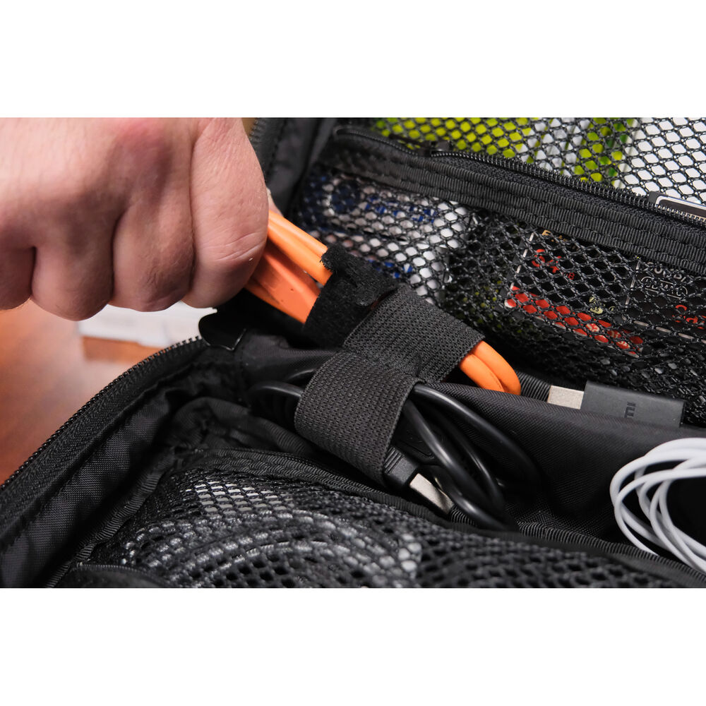 Domke Tech Pouch - Durable Waterproof Electronics Organizer for Travel, Gadgets & Camera Accessories - Perfect for Business Trips, Outdoor Adventures & Daily Commute