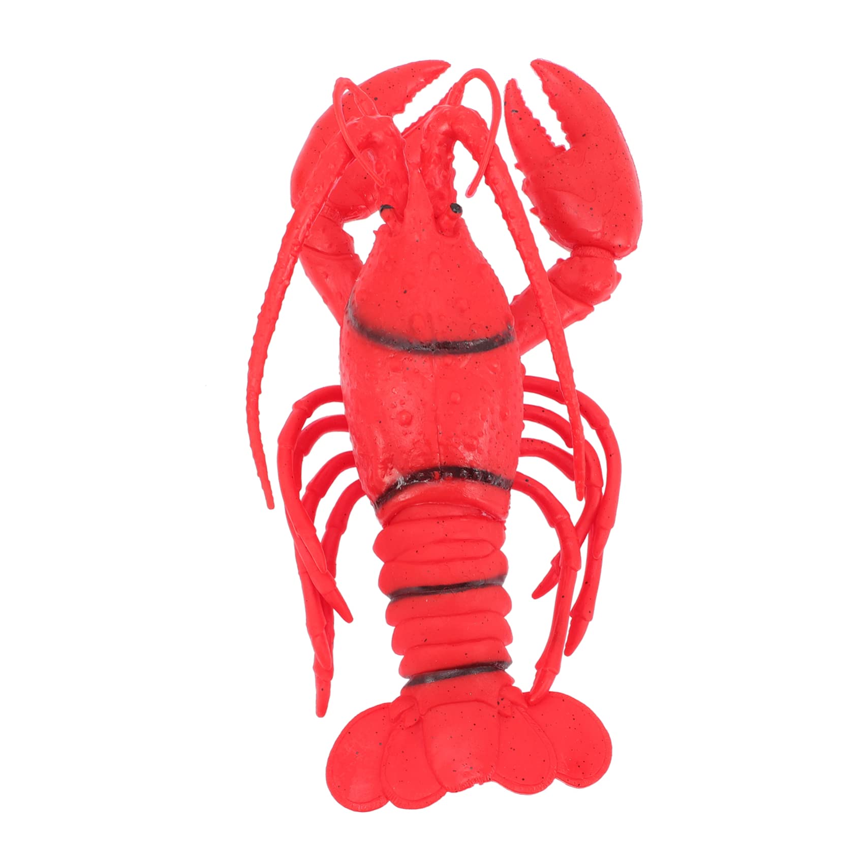 VICASKY Lobster Crab Toy Set - 12PCS Realistic Plastic Ocean Animal Figures for Kids, Toddler Educational Toys, Sea Creature Playset for Bath Time, Beach Party Decor, Classroom Learning & Sensory Play