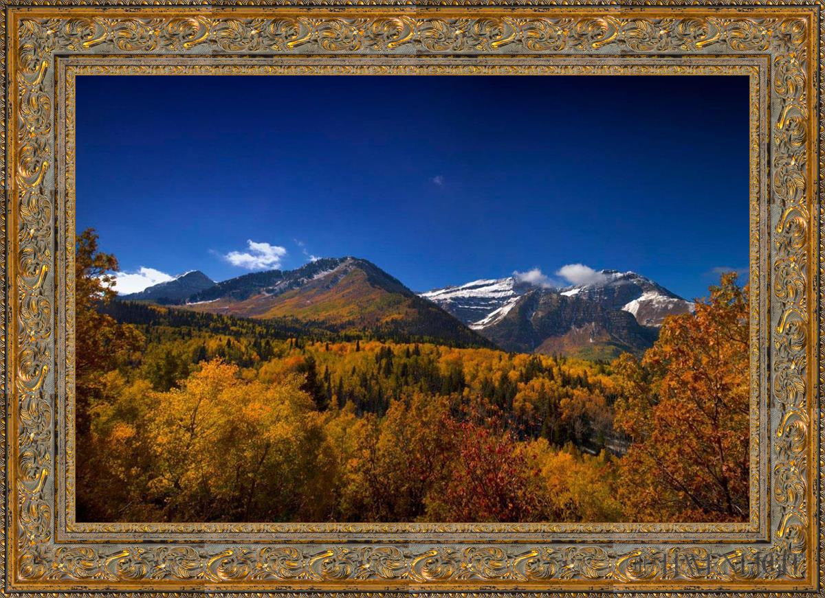 Stunning Back Side of Timpanogos Mountain - Breathtaking Scenic View | Perfect for Hiking, Photography & Nature Exploration