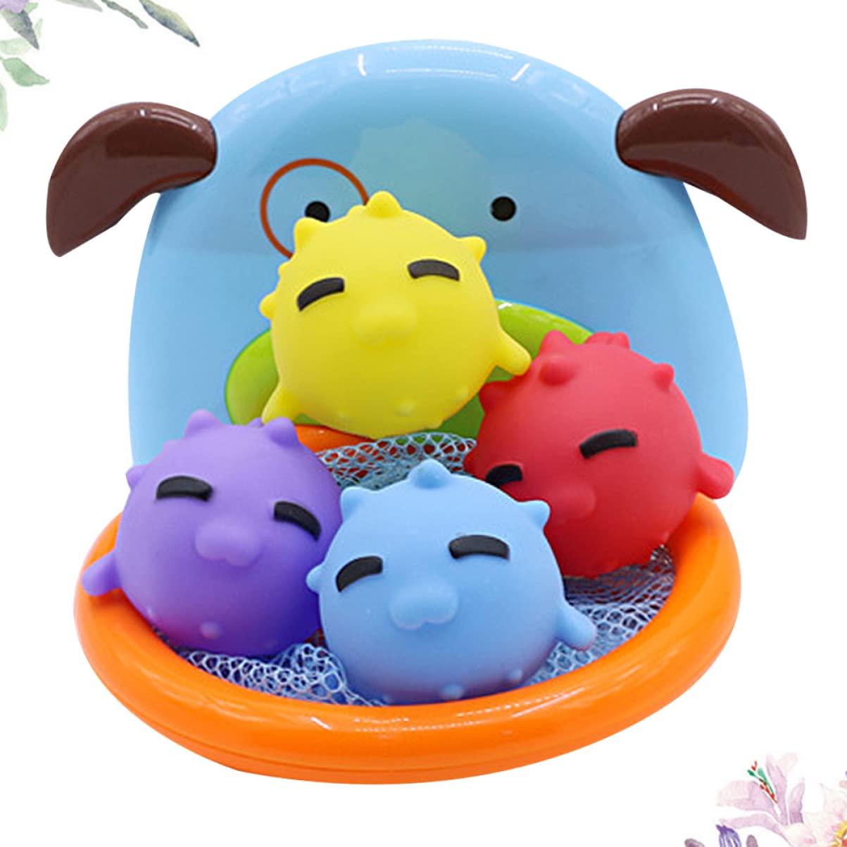 TOYANDONA 15-Piece Bath Toys Set - Cute Floating Swimming Toys for Kids, Fun Bathtub Ball & Water Play Set - Perfect for Toddler Bath Time, Pool Parties & Sensory Play