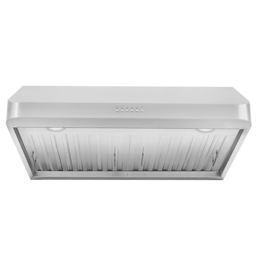 ZLINE 623 Stainless Steel Ducted Under Cabinet Range Hood - Powerful 900 CFM Ventilation for Kitchen, Perfect for Gas Stoves & Cooking Areas