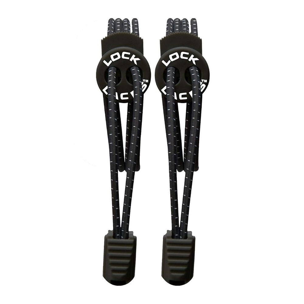 Nathan Lock Laces - No-Tie Shoelaces for Running, Walking & Sports | Secure Fit, Comfortable & Durable | Perfect for Kids, Adults & Athletes