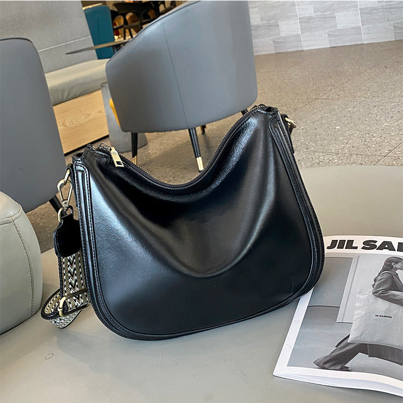 Stylish Leather Sling Bag for Women & Men - Crossbody Shoulder Bag with Adjustable Strap - Perfect for Travel, Work & Everyday Use