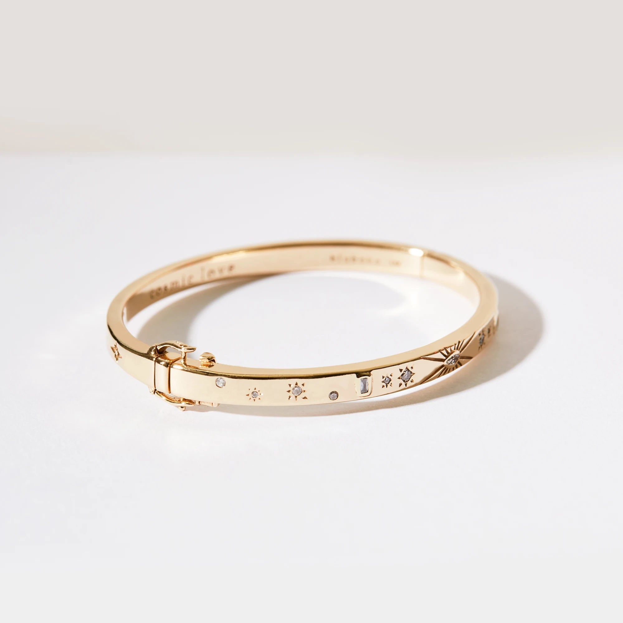 Cosmic Love Bangle - Elegant Adjustable Bracelet for Women, Boho Chic Jewelry Gift for Her | Perfect for Parties, Weddings & Everyday Wear