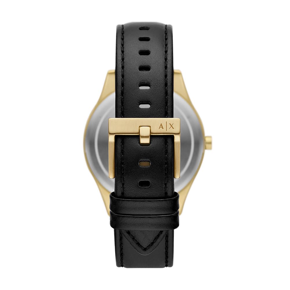 Armani Exchange Men's Chronograph Watch - 42mm Stainless Steel Case with Leather or Silicone Strap | Water Resistant & Date Display | Perfect for Business, Casual & Formal Occasions