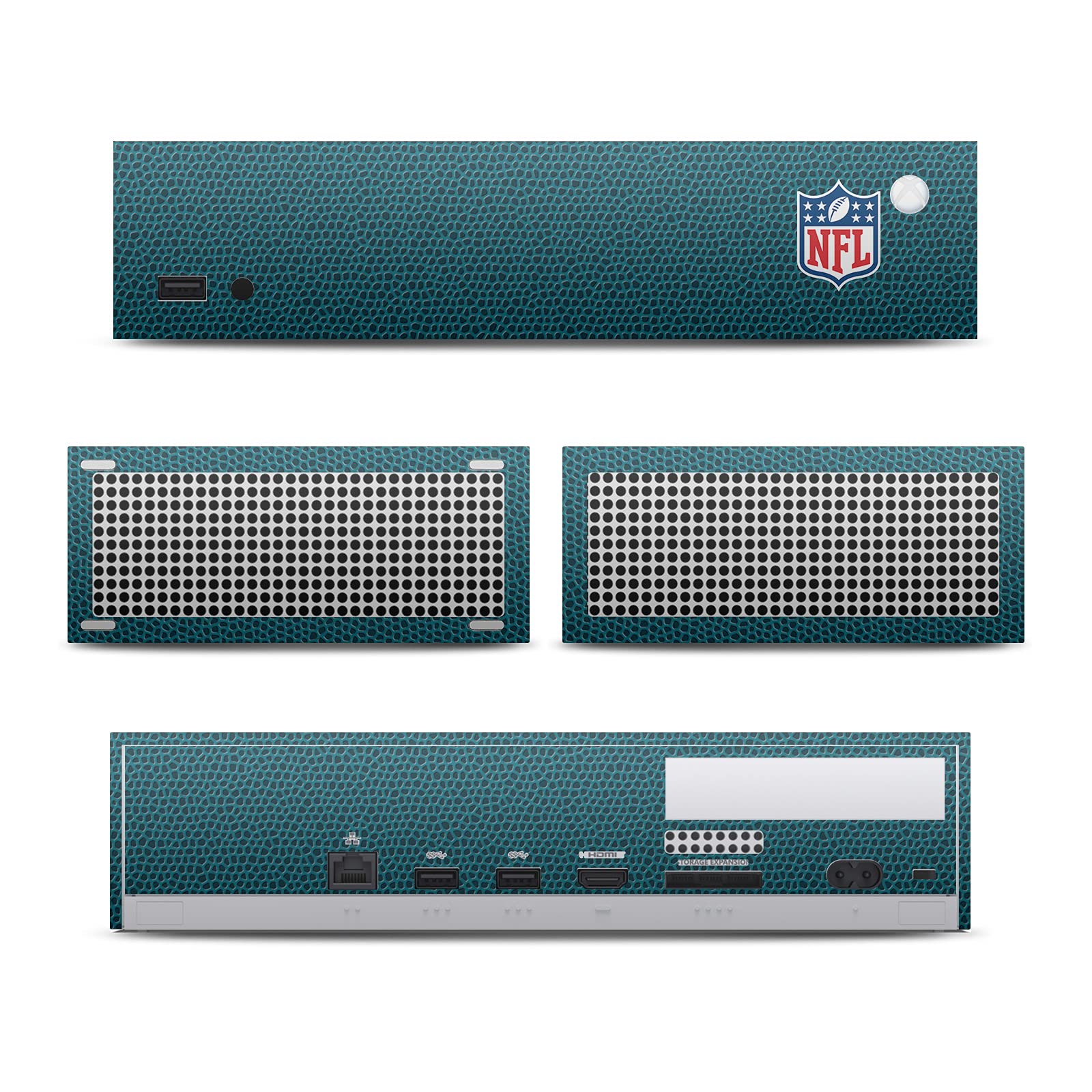 Head Case Designs Offizielle NFL Jacksonville Jaguars Team 1 Vinyl Haut Gaming Aufkleber Abziehbild Abdeckung für Xbox Series S Console - Perfekte Personalisierung für Gamer und Fans