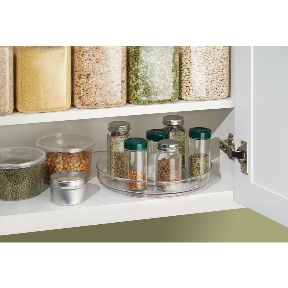 InterDesign Linus Kitchen Organization Bundle - Premium Storage Solutions for Pantry, Cabinets, and Countertops - Perfect for Small Spaces and Home Organization