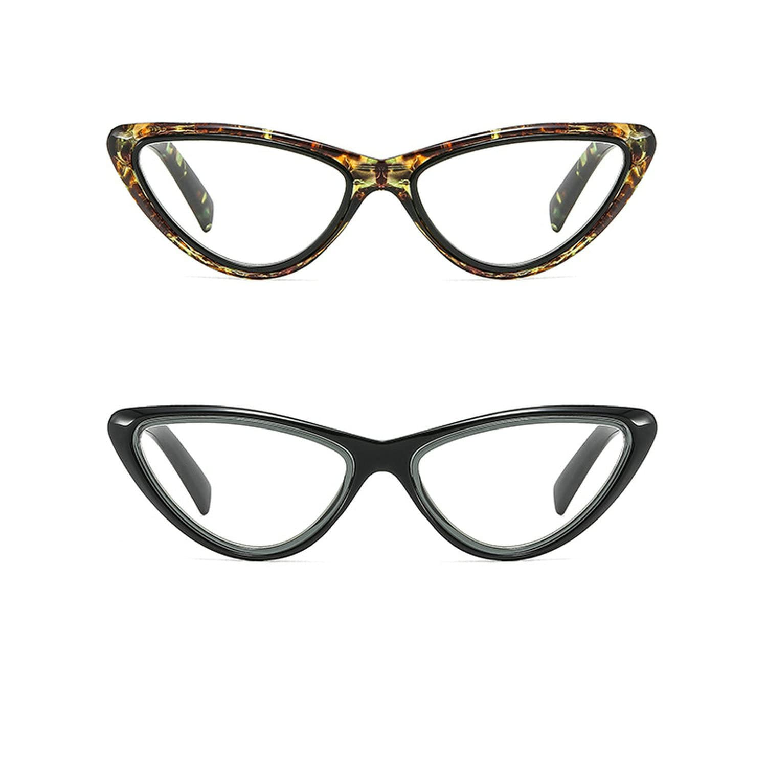 Retro Small Frame Cat Eye Glasses for Women - Blue Light Blocking Computer & Reading Glasses - Perfect for Office, Screen Time & Fashion Accessories